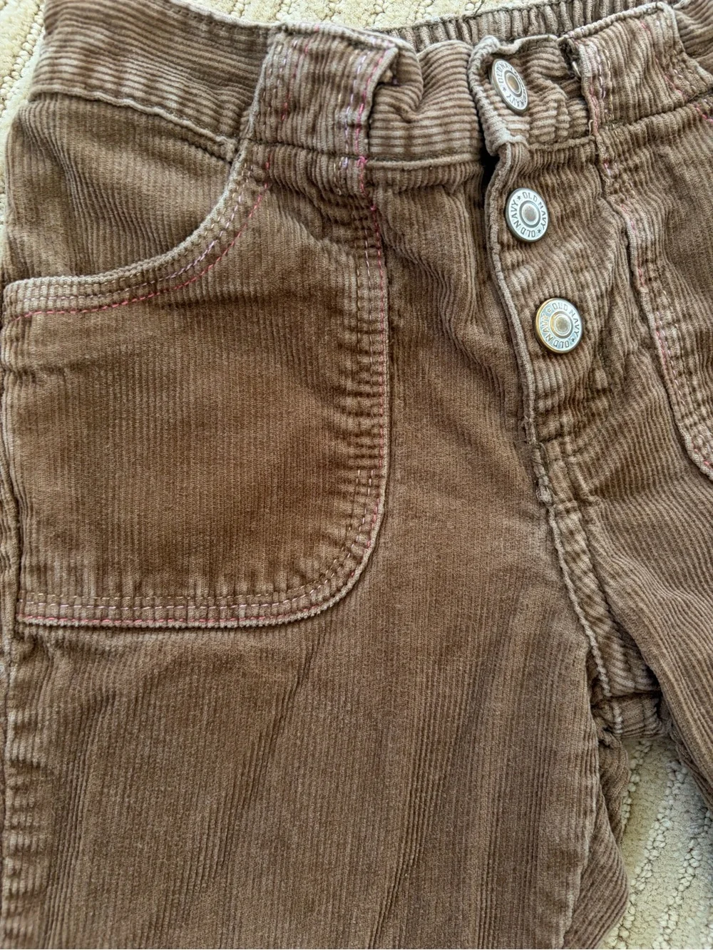 Old Navy Brown Corduroy Pull-On Kids Pants
